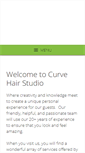 Mobile Screenshot of curvehairstudio.com